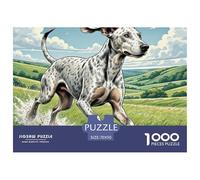 Jigsaw Puzzles for Adults Doberman Pinscher 1000 Piece Jigsaw Challenge Toy Animal Theme Home Decoration Ladies' Gifts for Kids And Adults 70x50cm/1000pcs