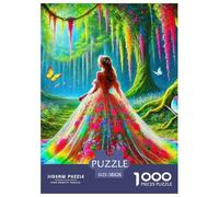 Jigsaw Puzzles for Adults Dress Beauty 1000 Pieces Puzzle Games Elegant Women's Theme Decoration Puzzle Gifts for Men for Kids And Adults 38x26cm/1000pcs