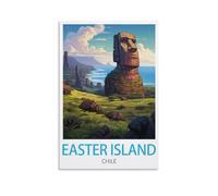 Jigsaw Puzzles for Adults，Easter Island Chile Challenging Puzzles for Family Game Night, Home Décor 26x38cm