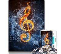 Jigsaw Puzzles for Adults English Symbol Fantasy Adult Jigsaw,Family Game Stress Reliever Difficult Challenge Suitable for Couples 26x38cm