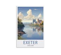 Jigsaw Puzzles for Adults，Exeter England Puzzles Micro Pieces Challenging Difficult Puzzles Christmas Birthday Gift Game Toys 26x38cm