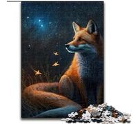 Jigsaw Puzzles for Adults Fantasy Fox Puzzles for Adults size : 50x75cm Challenging Brain Teaser - Relaxing Toy for Teenagers