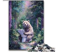 Jigsaw Puzzles for Adults Fantasy Grizzlies,Help The Brain Exercise Addictive Toys to Cultivate Patience Gift For Birthdays 70X100cm