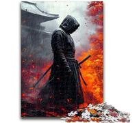 Jigsaw Puzzles for Adults Fantasy Samurai Ninja Puzzles for Adults,learning Educational for Is Ideal As A Gift for The Whole Family (50x75cm)