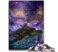 Jigsaw Puzzles for Adults Fantasy Turtle 1000 Piece Jigsaw,Challenging Family Activity Games DIY Toy for Home Wall Decor Gifts (26x38cm)