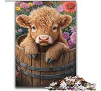 Jigsaw Puzzles for Adults Farm Yak for Age 14+ Challenging To Complete But Fun And Humorous Great Gifts And Toys 70x100cm