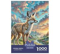 Jigsaw Puzzles for Adults Fennec Fox 1000 Pieces Puzzle Games Animal Theme Home Decoration Gifts for Men for Kids And Adults 70x50cm/1000pcs