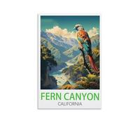 Jigsaw Puzzles for Adults，Fern Canyon California Posters，Puzzles Micro Pieces Challenging Difficult Puzzles Christmas Birthday Gift Game Toys 70x50cm