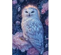 Jigsaw Puzzles for Adults Floral - Surrounded Owl Families Pieces Fit Together Perfectly Challenging Family Activity Great Gift Idea for Family Friends_500pcs