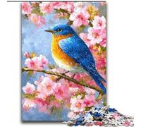 Jigsaw Puzzles for Adults Flowers Sparrow for Age 14+ Challenging To Complete But Fun And Humorous Great Gifts And Toys 70x100cm