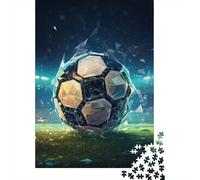 Jigsaw Puzzles For Adults Football Paper Puzzle 1000 Piece Creative Rectangular Jigsaw Brain Teasers Game 1000pcs (38x26cm)
