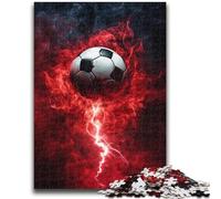 Jigsaw Puzzles for Adults Football Sports Puzzles for Teenagers,learning Educational Is Ideal As A Gift for The Whole Family (26x38cm)