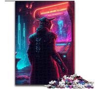 Jigsaw Puzzles for Adults Futuristic Villain Wooden Jigsaw Puzzles size 50x75cm Home Decor Brain Teaser Game for Teenagers & Family Interaction