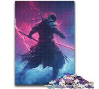 Jigsaw Puzzles for Adults Galaxy Ninja Warrior 1000 Piece Jigsaw,Challenging Family Activity Games DIY Toy for Home Wall Decor Gifts (75x50cm)