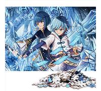 Jigsaw Puzzles for Adults Genshin Impact Xingqiu 1000 Piece Jigsaw Puzzle for adults & kids Cardboard PuzzlesChallenging Game Size: 26x38cm