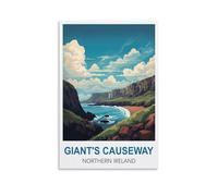 Jigsaw Puzzles for Adults，Giant's Causeway Northern Ireland Educational Game jigsaw puzzle Suitable for Decompression and Wall Decor 38x26cm