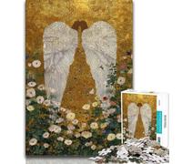 Jigsaw Puzzles for Adults Golden Angel 1000 Pieces for Adults,Stress Reliever Staycation Kill Time Home Decoration Toys (size 38x26cm)