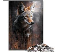 Jigsaw Puzzles for Adults Gray Wolf Help The Brain Exercise Addictive Toys to Cultivate Patience Gift For Birthdays 50x75cm