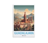 Jigsaw Puzzles for Adults,Guadalajara Mexico Posters Paper Jigsaw Puzzle 2000 Pieces Adult Toys Decompression Game 100x70cm
