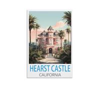 Jigsaw Puzzles for Adults，Hearst Castle California Puzzles Micro Pieces Challenging Difficult Puzzles Christmas Birthday Gift Game Toys 70x100cm