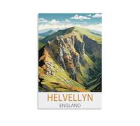 Jigsaw Puzzles for Adults，Helvellyn England Challenging Puzzles for Family Game Night, Home Décor 26x38cm