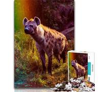 Jigsaw Puzzles for Adults Hyena Puzzles for Teenagers,learning Educational Is Ideal As A Gift for The Whole Family 75x50cm