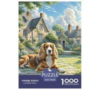 Jigsaw Puzzles for Adults Irish Wolfhound 1000 Pieces Puzzle Games Scenic Scene Theme Home Decoration Gifts for Men for Kids And Adults 70x50cm/1000pcs