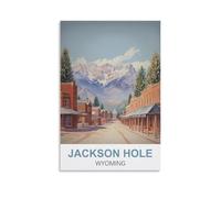 Jigsaw Puzzles for Adults，Jackson Hole Wyomings Puzzles Micro Pieces Challenging Difficult Puzzles Christmas Birthday Gift Game Toys 50x70cm