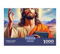 Jigsaw Puzzles for Adults Jesus - Religion 1000 Piece Jigsaw Challenge Toy Christian Themes Home Decoration Ladies' Gifts for Kids And Adults 70x50cm/1000pcs