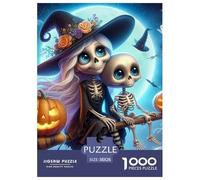 Jigsaw Puzzles for Adults Jumbie Pumpkins 1000 Pieces Puzzle Games Halloween Theme Decoration Puzzle Gifts for Men for Kids And Adults 38x26cm/1000pcs