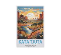 Jigsaw Puzzles for Adults，Kata Tjuta Australia，1000 Pieces Paper Jigsaw Puzzle for Adults and Kids Educational Puzzle Decorations Gift（50x70cm）-AL30