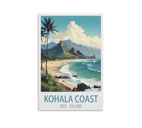 Jigsaw Puzzles for Adults，Kohala Coast Big Island Puzzles Micro Pieces Challenging Difficult Puzzles Christmas Birthday Gift Game Toys 50x70cm