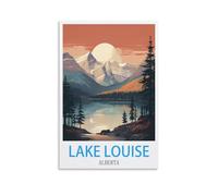 Jigsaw Puzzles for Adults,Lake Louise Arizona,Challenging Puzzles for Family Game Night, Home Décor 70x50cm