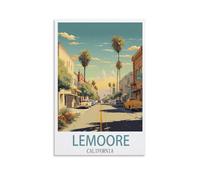 Jigsaw Puzzles for Adults，Lemoore California Puzzles Micro Pieces Challenging Difficult Puzzles Christmas Birthday Gift Game Toys 38x52cm