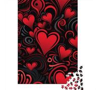 Jigsaw Puzzles For Adults Love Wooden Puzzle 1000 Piece Creative Rectangular Jigsaw Brain Teasers Game 1000pcs (75x50cm)