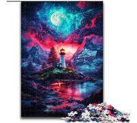 Jigsaw Puzzles for Adults Magic Lighthouse Help The Brain Exercise Addictive Toys to Cultivate Patience Gift For Birthdays 50x75cm