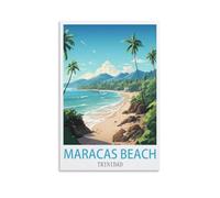 Jigsaw Puzzles for Adults，Maracas Beach Trinidad Puzzles Micro Pieces Challenging Difficult Puzzles Christmas Birthday Gift Game Toys 26x38cm