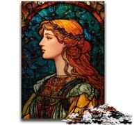 Jigsaw Puzzles for Adults Mayan Priestess 1000 Piece Jigsaw,Challenging Family Activity Games DIY Toy for Home Wall Decor Gifts (26x38cm)