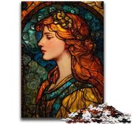 Jigsaw Puzzles for Adults Mayan Priestess 1000 Piece Jigsaw,Challenging Family Activity Games DIY Toy for Home Wall Decor Gifts (26x38cm)