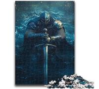Jigsaw Puzzles for Adults Mighty Medieval Knight Puzzles for Teenagers,learning Educational Is Ideal As A Gift for The Whole Family (75x50cm)