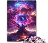 Jigsaw Puzzles for Adults Milky Way Universe Landscape Adult Jigsaw,Family Game Stress Reliever Difficult Challenge Suitable for Couples (26x38cm)