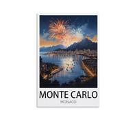 Jigsaw Puzzles for Adults，Monte Carlo Monaco Challenging Puzzles for Family Game Night, Home Décor 50x70cm