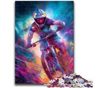 Jigsaw Puzzles for Adults Mountain Biking Challenging To Complete But Fun And Humorous Unique Home Decor And Gifts 50x75cm