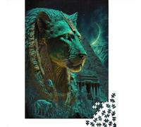 Jigsaw Puzzles For Adults Mythical Beast2 Wooden Puzzle 1000 Piece Creative Rectangular Jigsaw Brain Teasers Game 1000pcs (75x50cm)