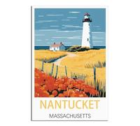 Jigsaw Puzzles for Adults，Nantucket Massachusetts Challenging Puzzles for Family Game Night, Home Décor 38x52cm