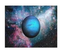 Jigsaw Puzzles for Adults，Neptune, the Farthest Planet from the Sun in the Solar System，1000 Pieces Paper Jigsaw Puzzle for Adults and Kids Educational Puzzle Decorations Gift（38x26cm）-U34
