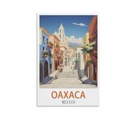 Jigsaw Puzzles for Adults，Oaxaca Mexico Posters，Puzzles Micro Pieces Challenging Difficult Puzzles Christmas Birthday Gift Game Toys 52x38cm