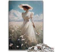Jigsaw Puzzles for Adults Oil Painting Art for Age 14+ Challenging To Complete But Fun And Humorous Great Gifts And Toys 50x75cm