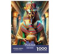 Jigsaw Puzzles for Adults Pharaoh 1000 Pieces Games Ancient Egypt Decoration Gifts for Men for Both Adults And Children 70x50cm