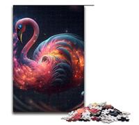 Jigsaw Puzzles for Adults Piece Animal Flamingo Wooden Jigsaw Brain Teaser Game for Teenagers Perfect 1000 PCS(75x50cm)